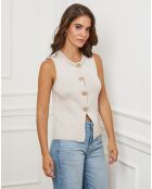 Gilet Romy beige