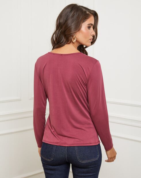 Top Lena bordeaux