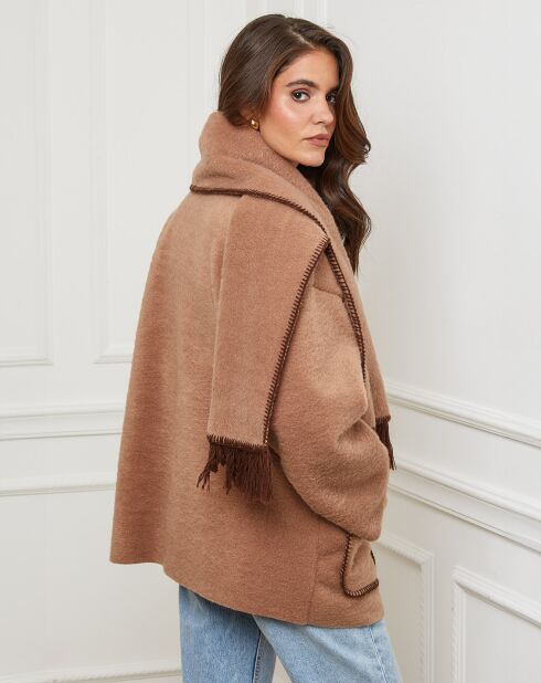Manteau Nina camel