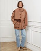 Manteau Nina camel