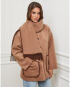 Manteau Nina camel