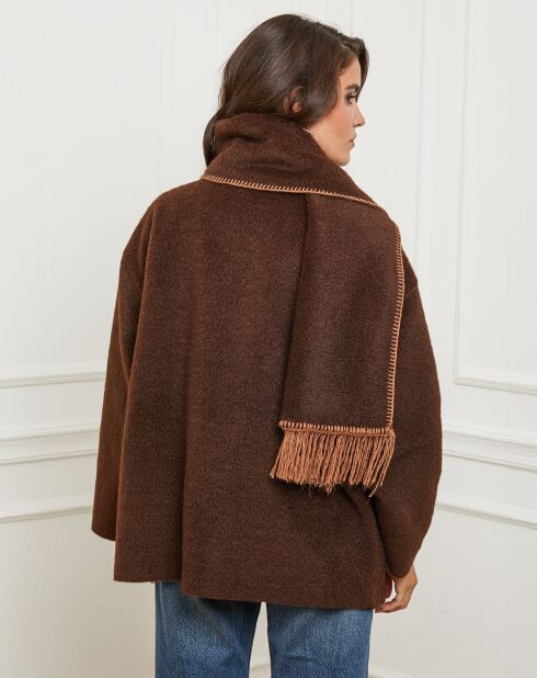 Manteau Nina choco