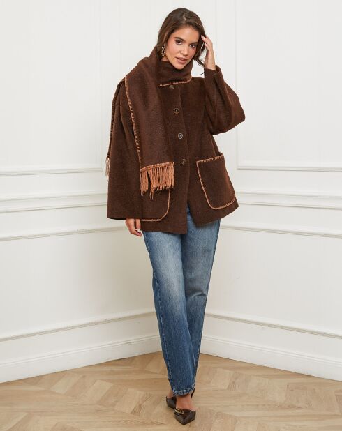Manteau Nina choco