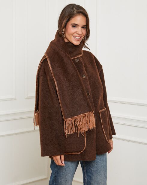 Manteau Nina choco