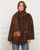 Manteau Nina choco