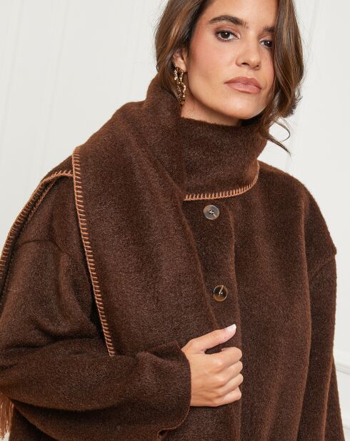 Manteau Nina choco