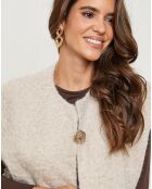 Gilet Alice beige