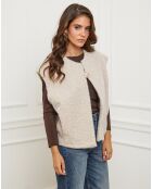 Gilet Alice beige