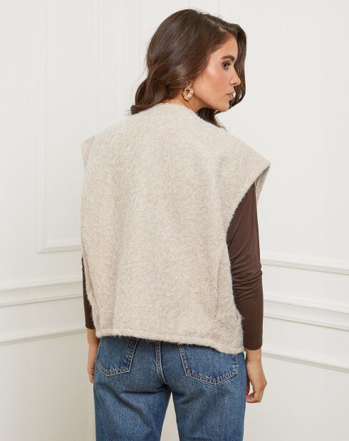 Gilet Alice beige