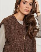 Gilet Alice choco