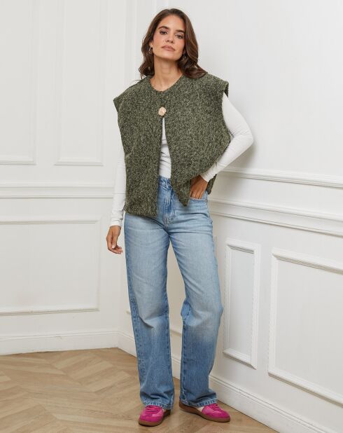 Gilet Alice kaki