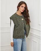Gilet Alice kaki