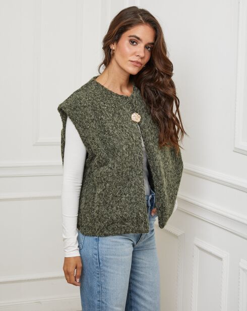 Gilet Alice kaki
