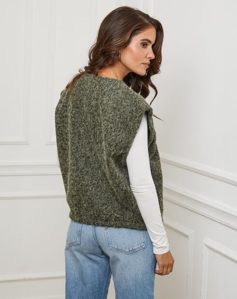 Gilet Alice kaki