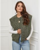 Gilet Alice kaki
