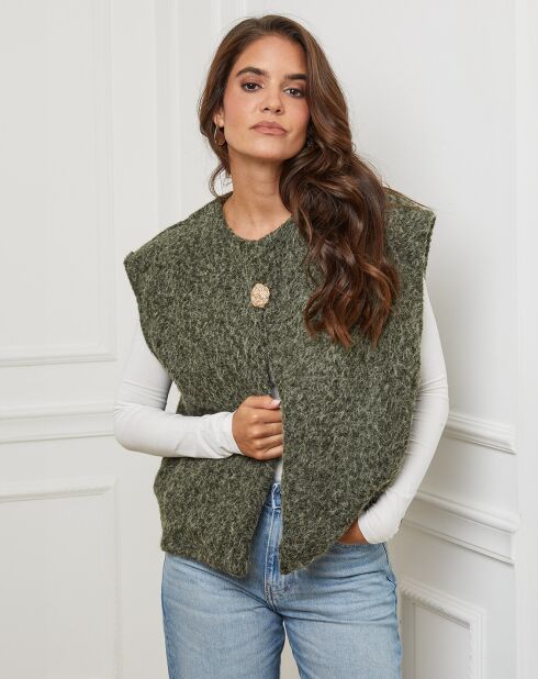 Gilet Alice kaki