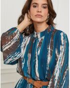 Robe Capucine bleue