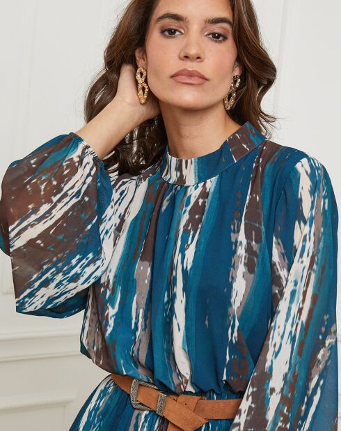 Robe Capucine bleue