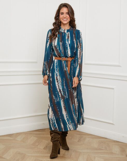 Robe Capucine bleue