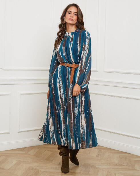 Robe Capucine bleue