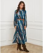 Robe Capucine bleue