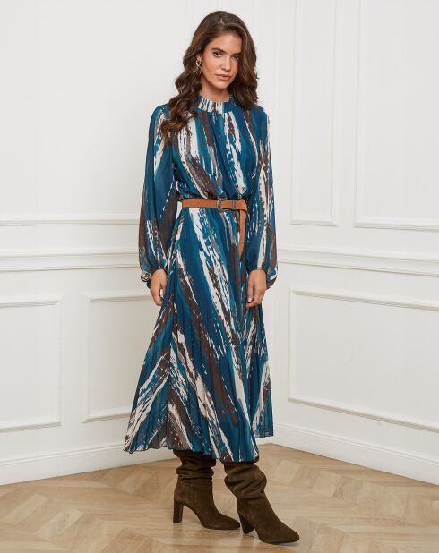 Robe Capucine bleue