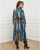 Robe Capucine bleue