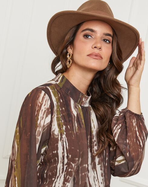 Robe Capucine choco