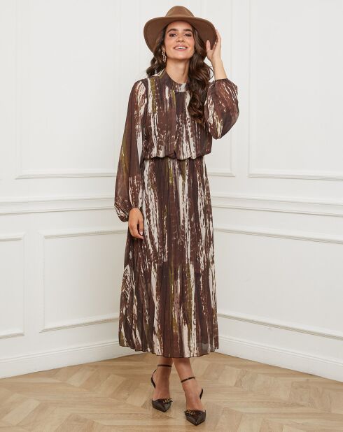 Robe Capucine choco