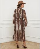 Robe Capucine choco