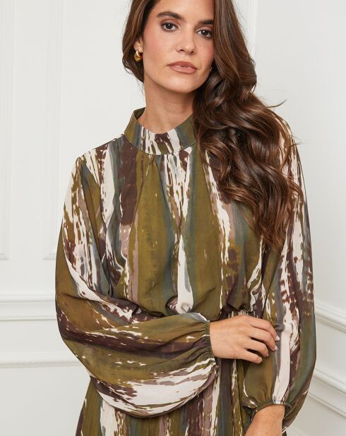Robe Capucine verte