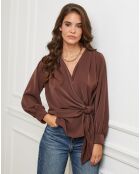 Chemisier Louise choco