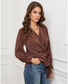Chemisier Louise choco