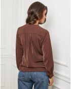 Chemisier Louise choco