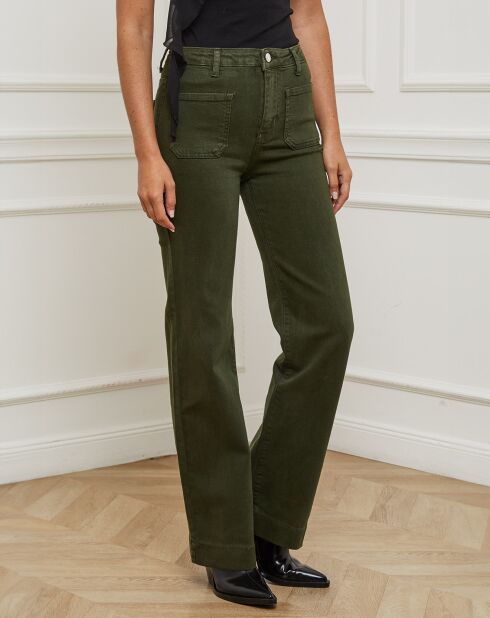 Jeans Alix kaki