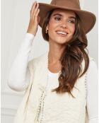 Gilet Diane beige