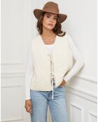 Gilet Diane beige