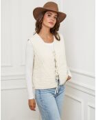 Gilet Diane beige