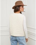 Gilet Diane beige