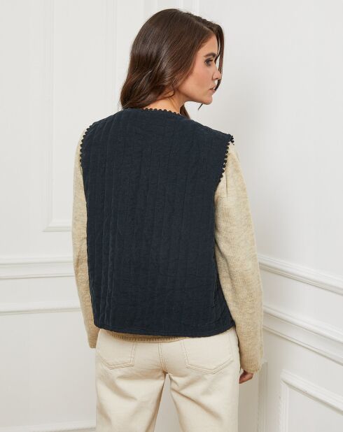 Gilet Diane noir