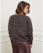 Gilet Laurence choco