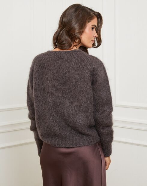 Gilet Laurence choco