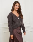 Gilet Laurence choco