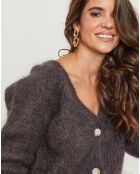 Gilet Laurence choco