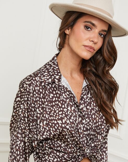 Chemise Leslie choco