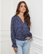 Chemisier Emma marine