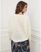 Pull Camille écru