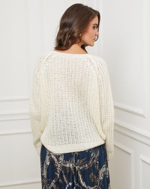 Pull Camille écru