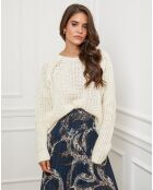Pull Camille écru