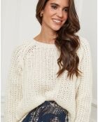 Pull Camille écru